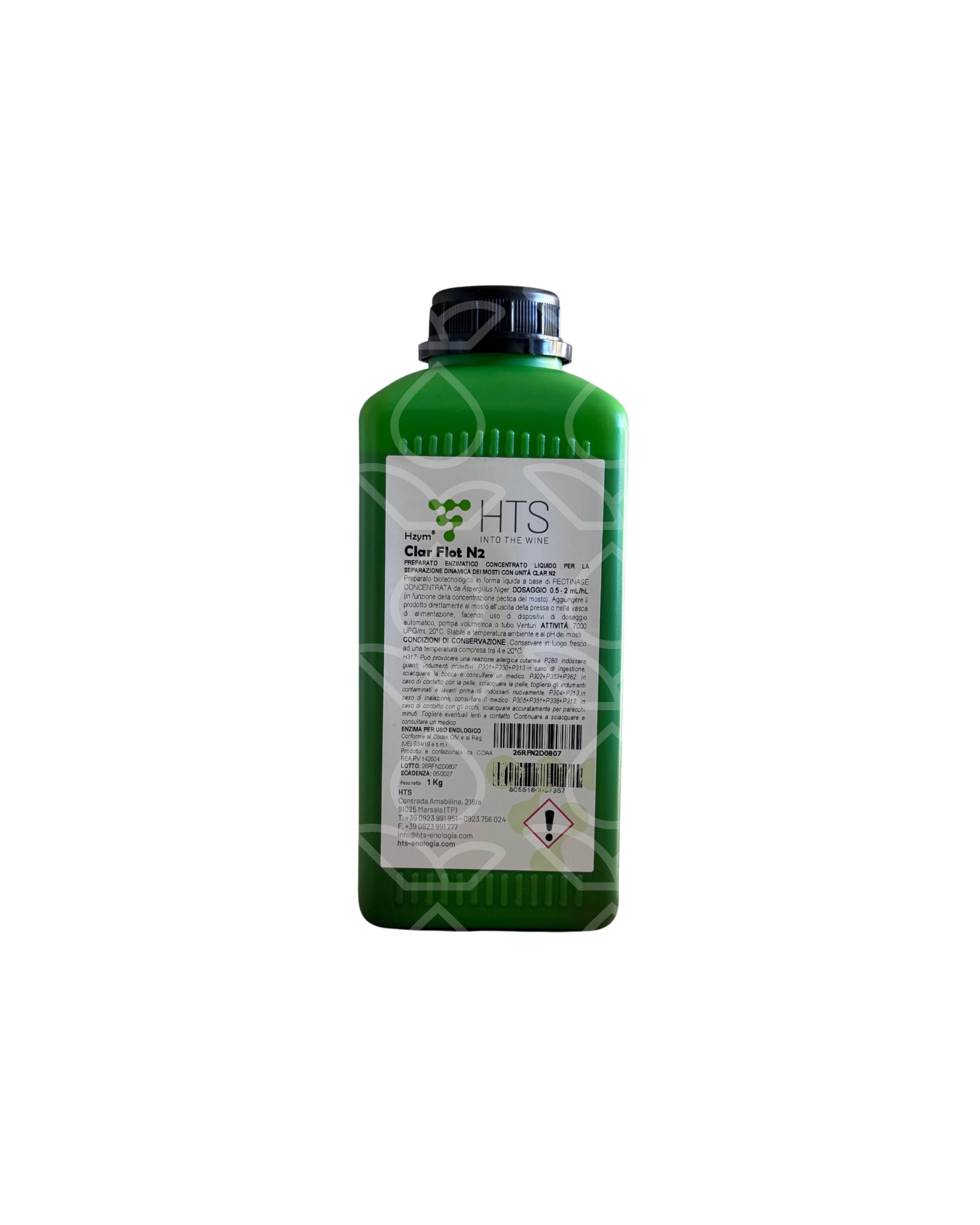 HTS HZYM CLARFLOT N2 enzima - 1 L