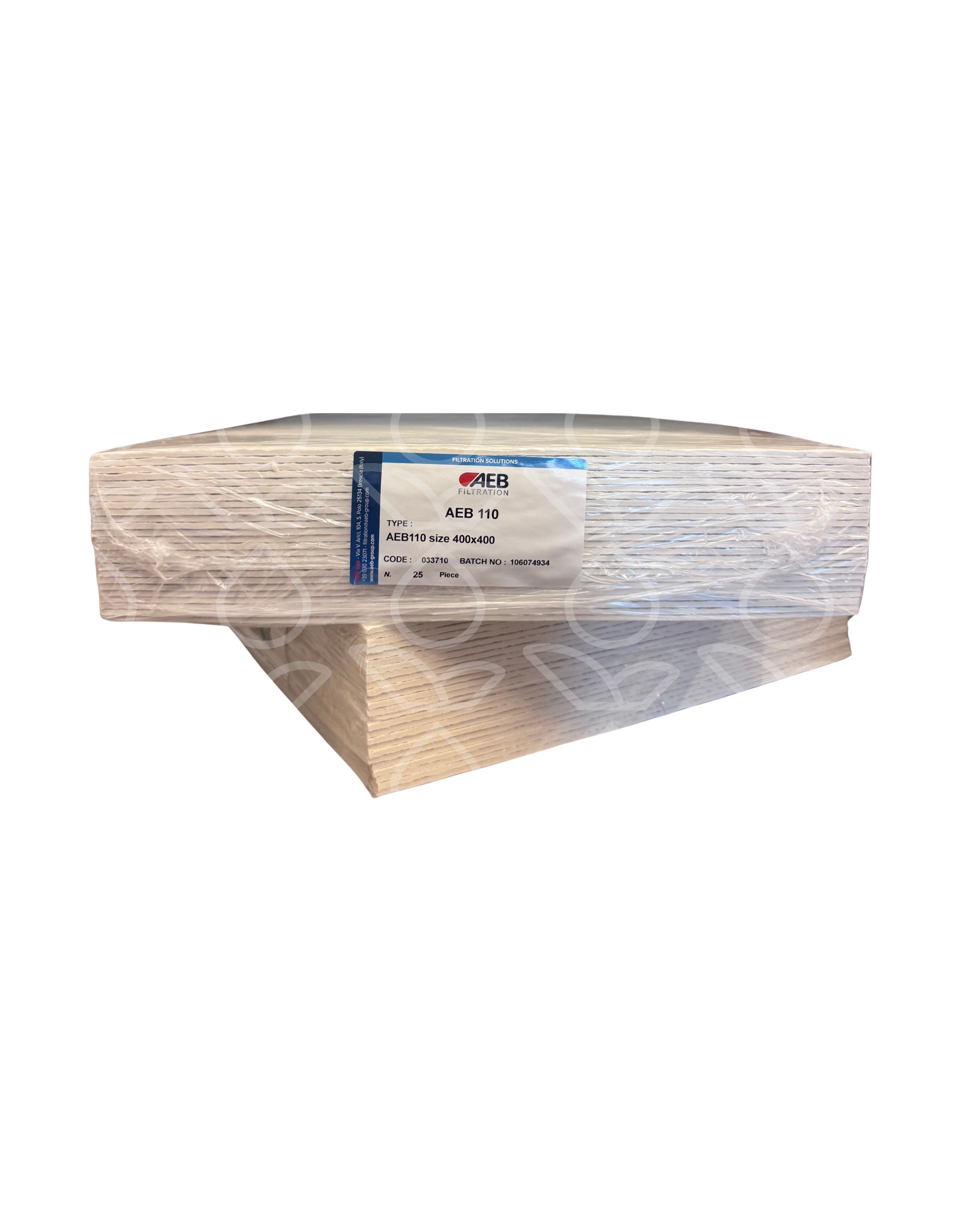 AEB DFR 110 ST strati filtranti 40×40
