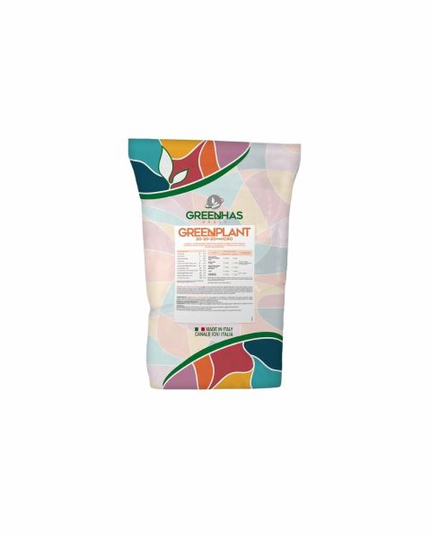 Greenhas GREENPLANT NPK 20‑20‑20 concime idrosolubile minerale - 25kg