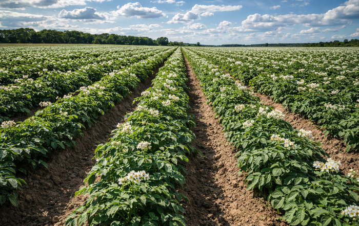 Impianto della patata: epoca, preparazione del terreno e criteri tecnici per una partenza uniforme